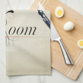 クラリネット音楽部屋 キッチンタオル (四つ折り)