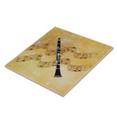 クラリネット音楽、人気があるデザイン、 タイル (側面)