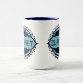 クラリネット音符サークル マグカップ (中央)