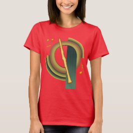クラリネット アールデコ Tシャツ
