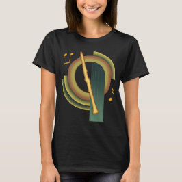 クラリネット アールデコ Tシャツ