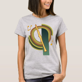 クラリネット アールデコ Tシャツ