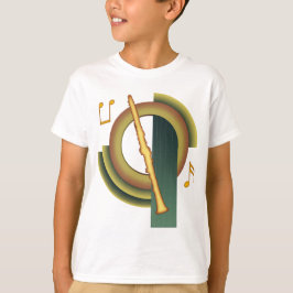 クラリネット アールデコ Tシャツ