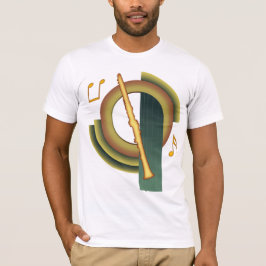 クラリネット アールデコ Tシャツ