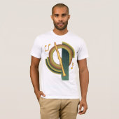 クラリネット アールデコ Tシャツ (正面フル)