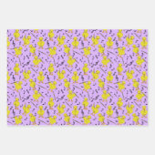 クラリネット・シック・クラリネット音楽ノートWrapping Pap ラッピングペーパーシート (正面)