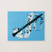 クラリネット ジグソーパズル (横)