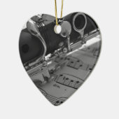 クラリネット セラミックオーナメント (左)