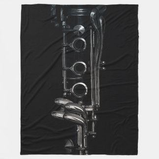 クラリネット フリースブランケット