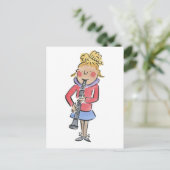 クラリネット ポストカード (スタンド正面)