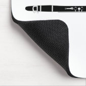 クラリネット マウスパッド (コーナー)