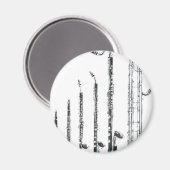 クラリネット マグネット (正面/裏面)