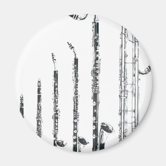 クラリネット マグネット (正面)