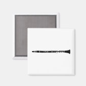 クラリネット マグネット (正面/裏面)