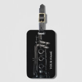 クラリネット ラゲッジタグ (正面縦)