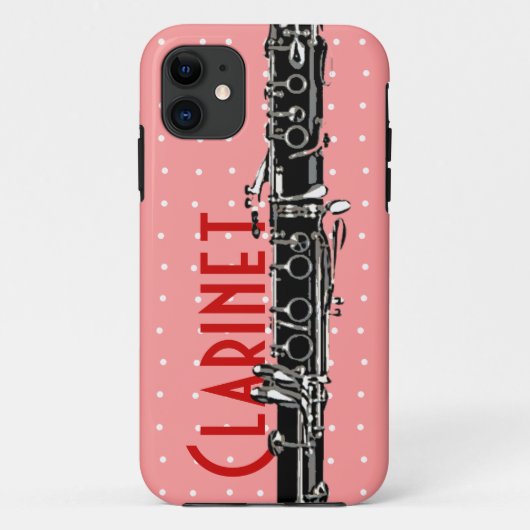 クラリネット Case-Mate iPhoneケース (裏面)