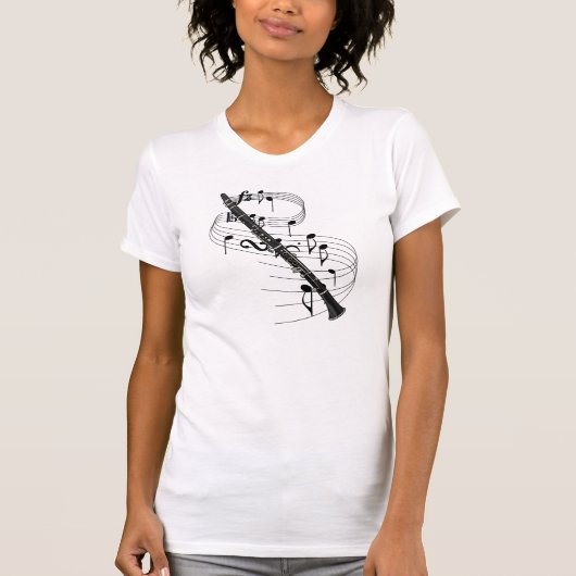 クラリネット Tシャツ (正面)