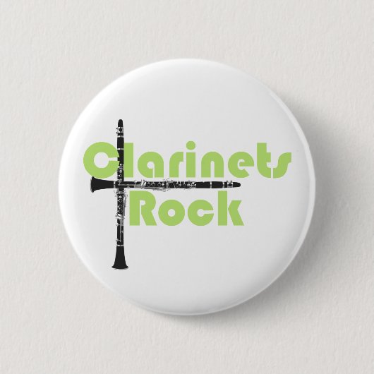 クラリネツロック 缶バッジ (正面)