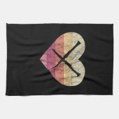 クラリネティスト遊ラブズクラリネット キッチンタオル (横)