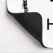 クラリネパーソナライズされたット マウスパッド (コーナー)