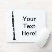 クラリネパーソナライズされたット マウスパッド (マウス)