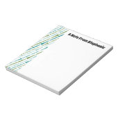 クラリネパーソナライズされたプレイヤーギフト音楽テーマ ノートパッド (回転)