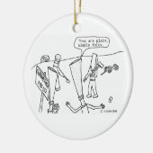 クラリネビル セラミックオーナメント (左)