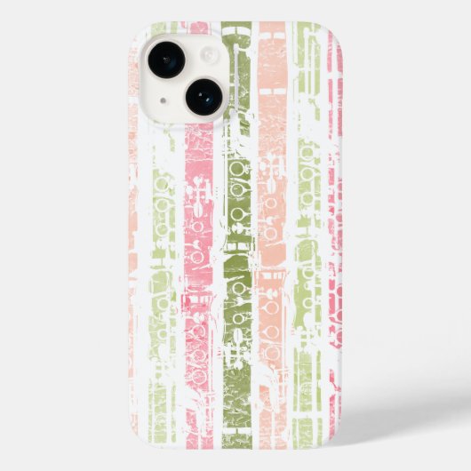 クラリネ動揺してット Case-Mate iPhoneケース (裏面)