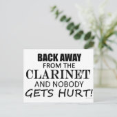 クラリネ遠くにットから戻る ポストカード (スタンド正面)