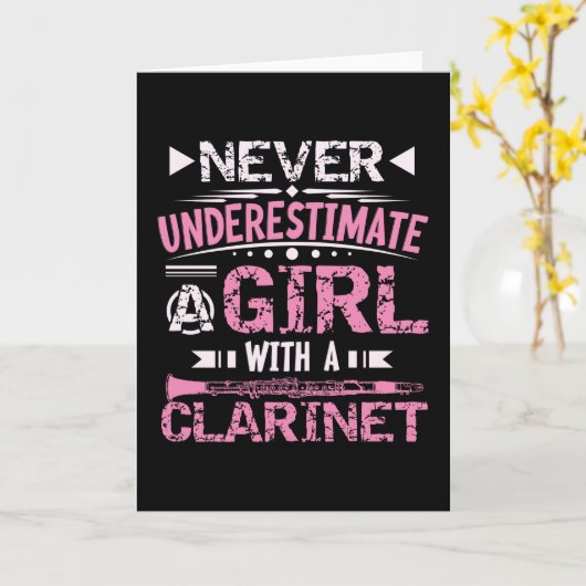 クラリネ カード (黄色い花)