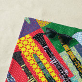 クラリパターン(の模様が)あるネット ビーチタオル (インサイチュ)