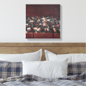 クラレット・テイスティング キャンバスプリント (インサイチュ (寝室))