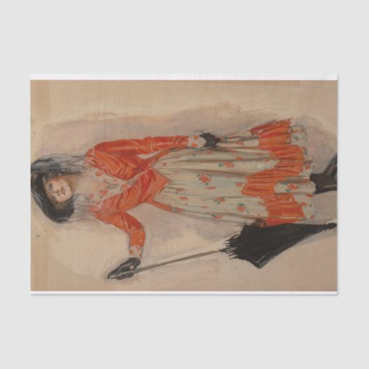 クラレンスアンダーウッドによる交差配線 薄葉紙 (正面)