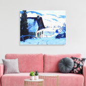 クラレンスガニオンファーム キャンバスプリント (インサイチュ (リビング))