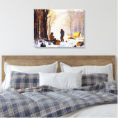 クラレンスガニオンロンリーヴィレッジ キャンバスプリント (インサイチュ (寝室))