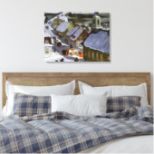 クラレンスガニョン – ミッドナイトマス キャンバスプリント (インサイチュ (寝室))