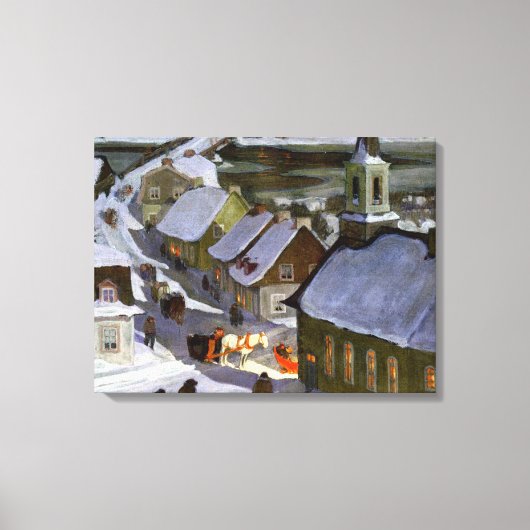 クラレンスガニョン – ミッドナイトマス キャンバスプリント (正面)