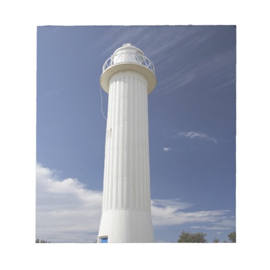 クラレンスヘッドライトハウス、Yamba、ニューサウス ノートパッド (正面)