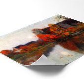 クラレンス・ガニョン–10月の池 ポスター (角)