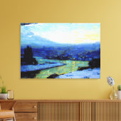 クラレンス・ガニョ絵画ンの、トワイライト、1913年 キャンバスプリント (インサイチュ (リビング))