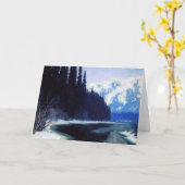 クラレンス・ガニョ静かン – 北の流れ カード (黄色い花)