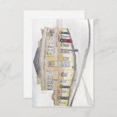 クラレンス・シェパード・ブッシュ公 サンキューカード (正面/裏面)