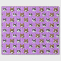 クラレンス+ネコラッピング紙