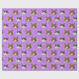 クラレンス+ネコラッピング紙 ラッピングペーパー