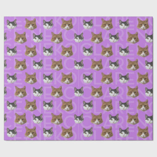 クラレンス+ネコラッピング紙 ラッピングペーパー