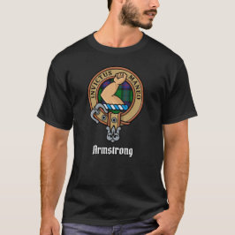 クランのアームストロングのタータンチェックTシャツ Tシャツ