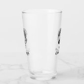 クランのフォーサイクレストバッジ タンブラーグラス (左)