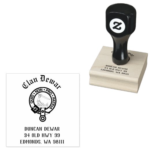 クランの戦いのクレストバッジカスタマイズ可能なゴムスタンプ ラバースタンプ (押印)