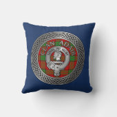 クランアダールクレスト&タータンチェックノット クッション (裏面)