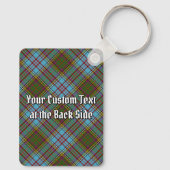 クランアンダーソンのクレストオーバータータンチェックキーチェーン キーホルダー (裏面)